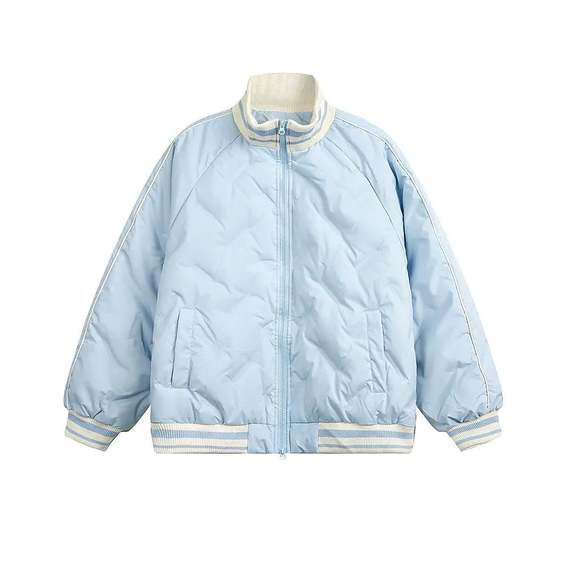 Winter Embossed Duck Down Jacket