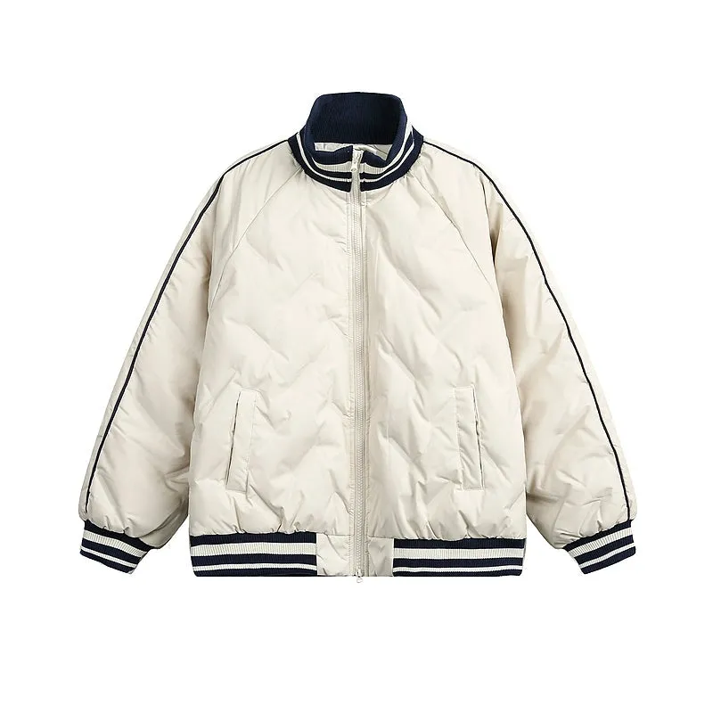 Winter Embossed Duck Down Jacket