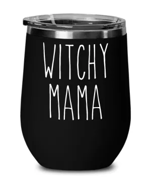 Witchy Mama Insulated Wine Tumbler 12oz Travel Cup Funny Gift