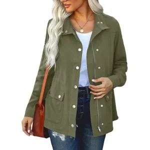 Women Autumn Jackets Rain Outdoor Hooded Jacket Jackets Solid Cardigan Women’S Windproof Women'S Autumn And Winter Ladies Coats