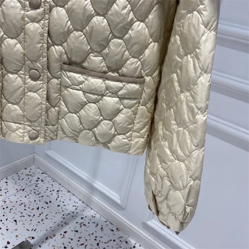 Women Fashion Light and Warm Down Jackets