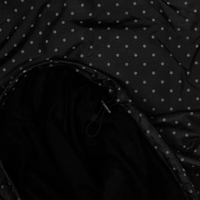 Women Polka Blaze Jacket | Reflective Black