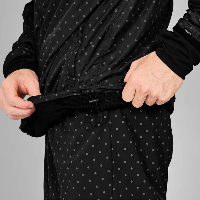 Women Polka Blaze Jacket | Reflective Black