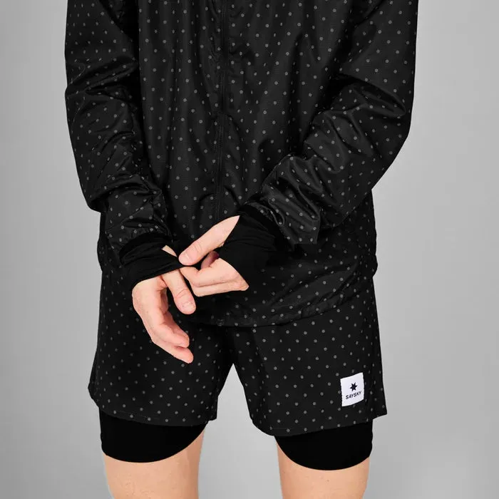 Women Polka Blaze Jacket | Reflective Black
