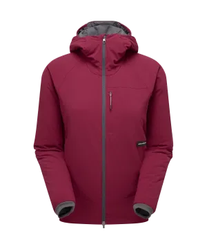 Womens Elevate Primaloft Bio Insulated Hoodie - Primrose