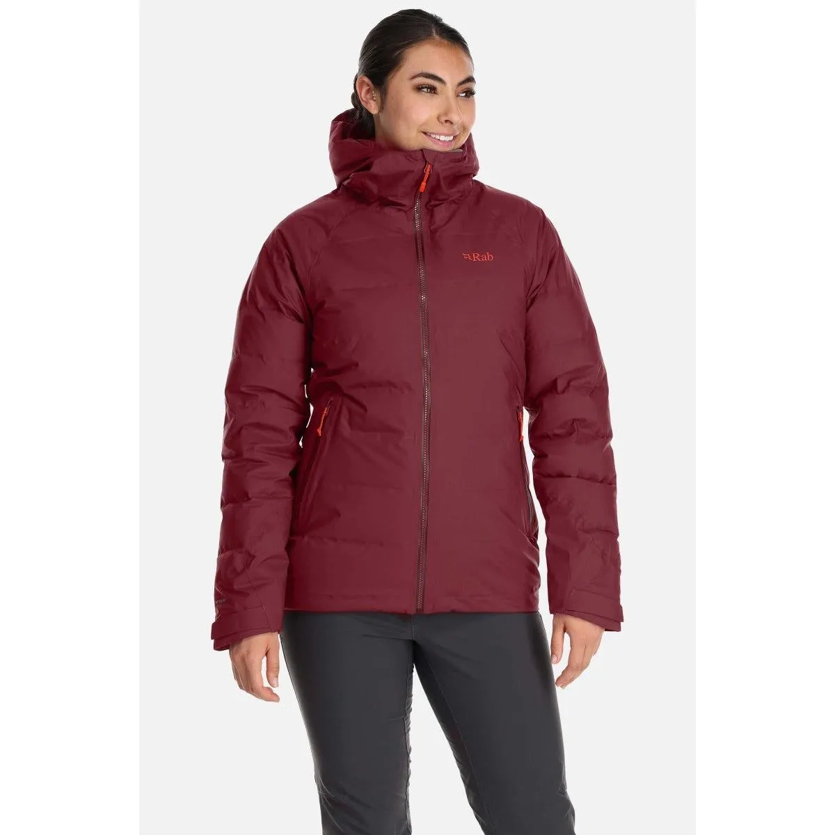 Womens Rab Valiance Waterproof Down Jacket