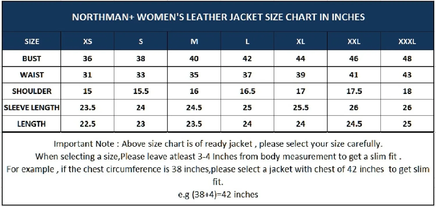 Women's Slim Fit Leather in brown