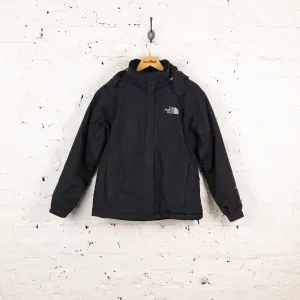 Women's The North Face Hyvent Lined Rain Jacket - Black - Women's M