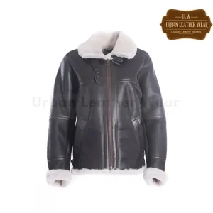 ww2 raf leather flying jacket women