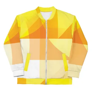 Yellow Abstract - Sustainably Made Jacket